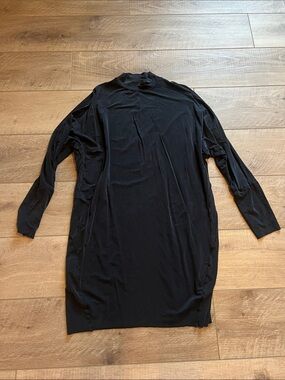 Lululemon Black Long Sleeve Mock Neck Tunic Dress